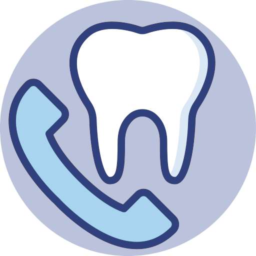 Tooth with a telephone